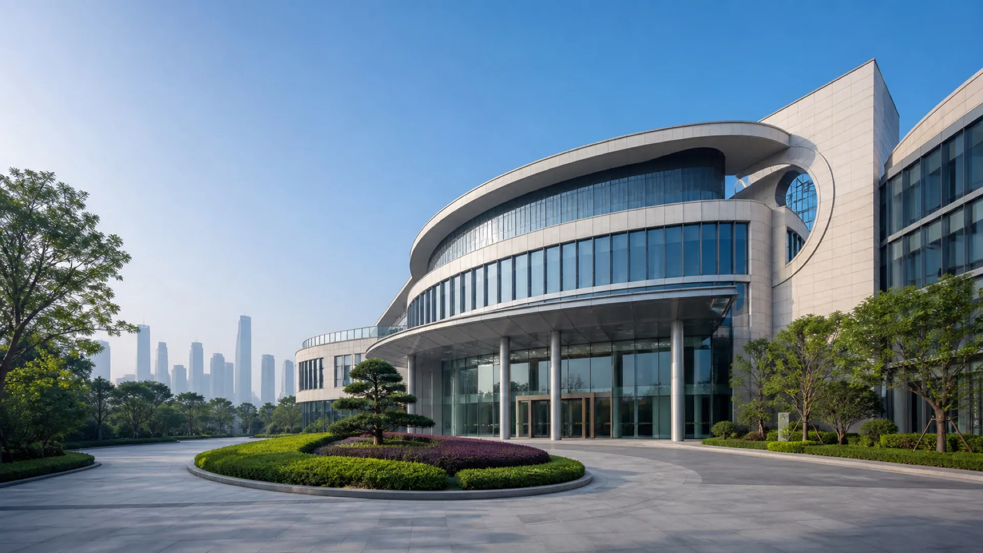 中山大学中山眼科中心院区展示图