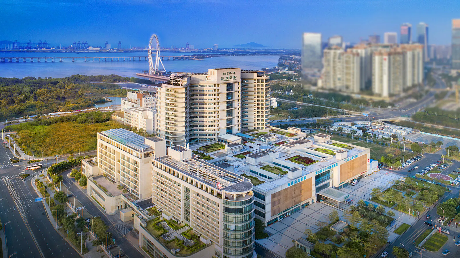 南方医科大学深圳医院院区展示图