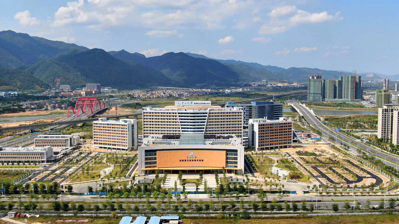 中山大学附属第三医院院区展示图